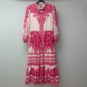 Farm rio dress, size L, worn 2 times like brand new